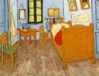 Vincent Van Gogh : Vincent's Bedroom in Arles III